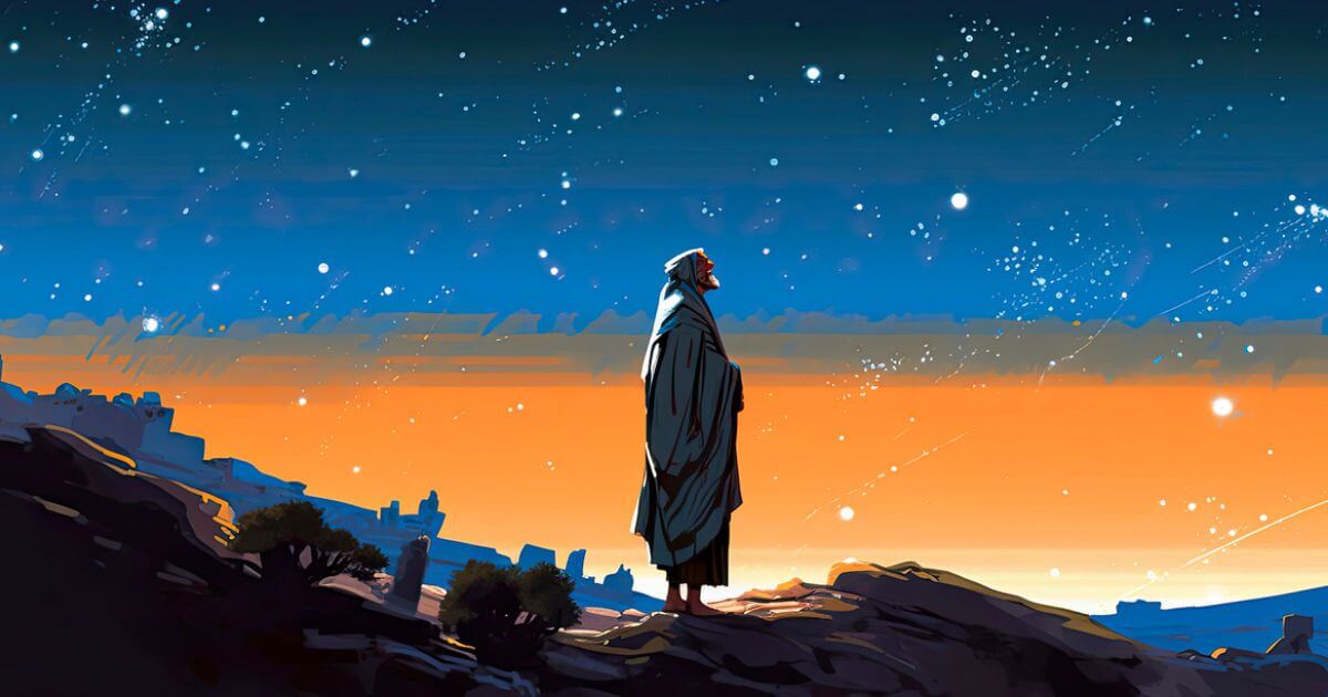 How many sons did Abraham have?