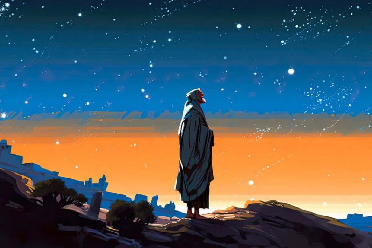 How many sons did Abraham have?