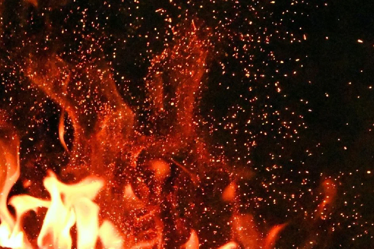 In what ways is the Holy Spirit like a fire?
