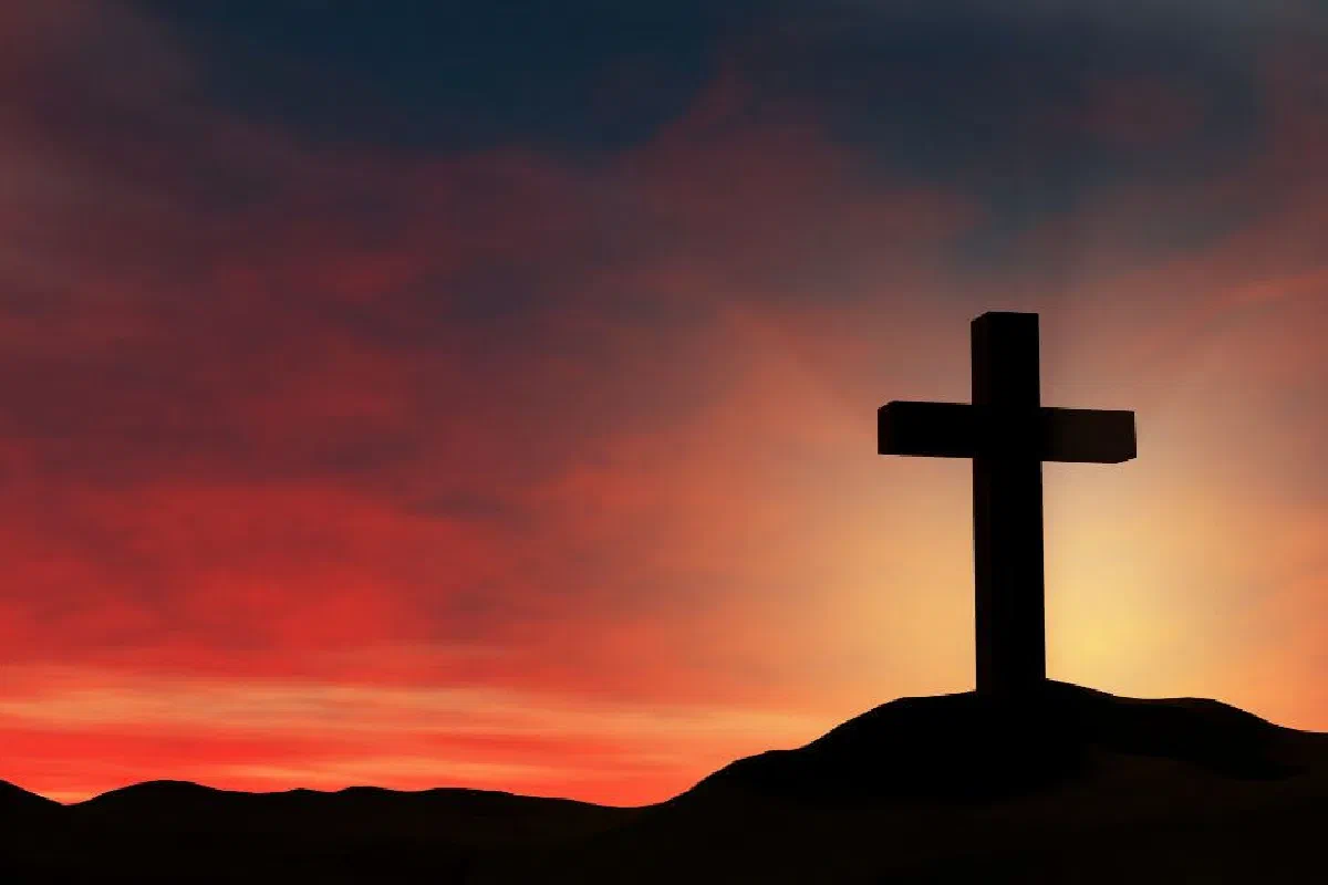 How many hours was Jesus on the cross?