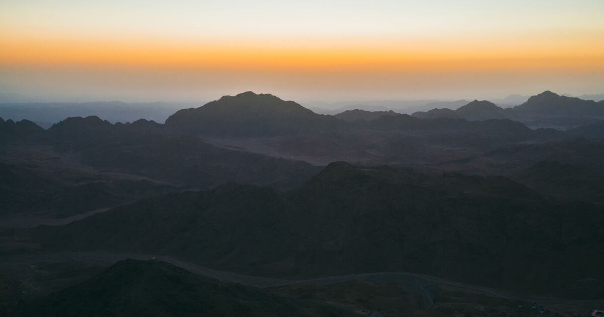 How many times did Moses go up Mount Sinai?