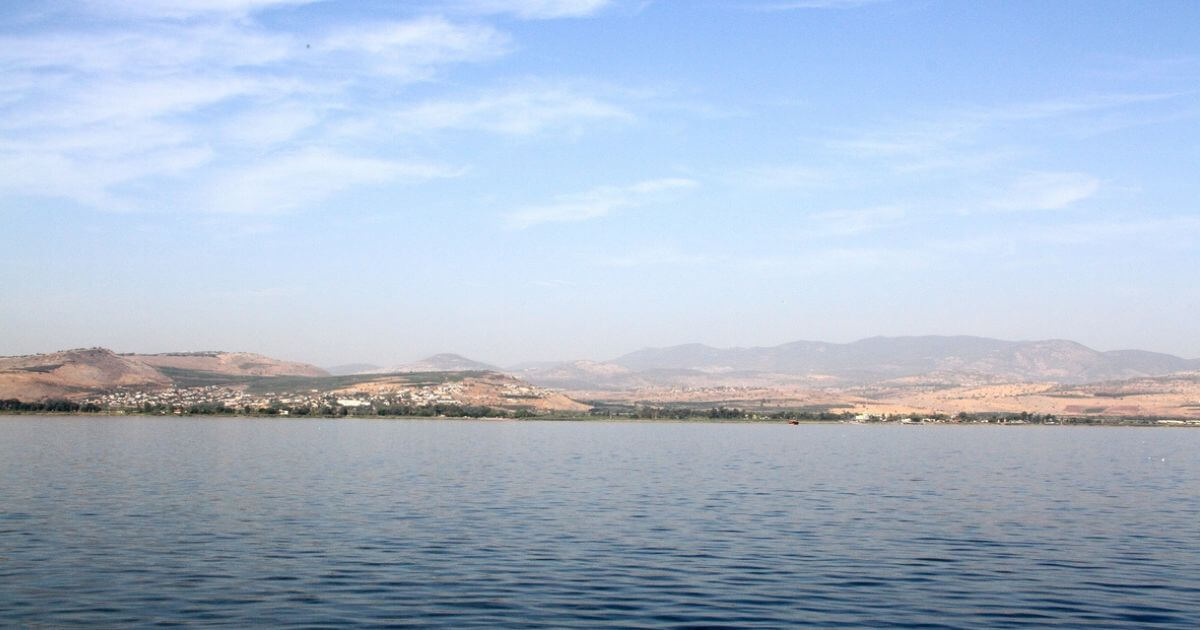 What is the Sea of Galilee and how is it important in the Bible?