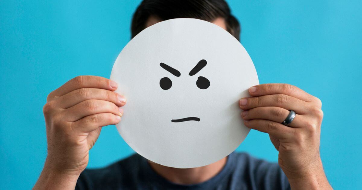 How do I get the image of God as being angry out of my mind?