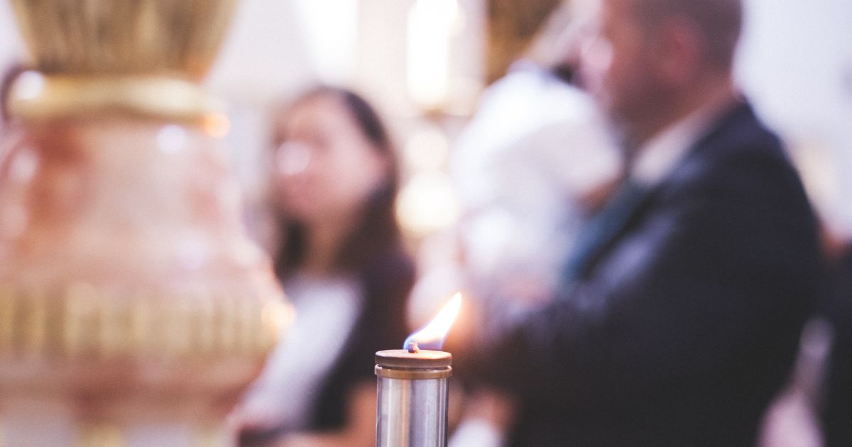 Does the Bible talk about christening?