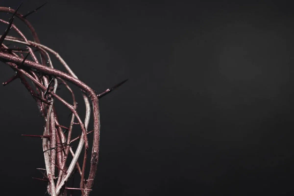 What is the significance of the crown of thorns?