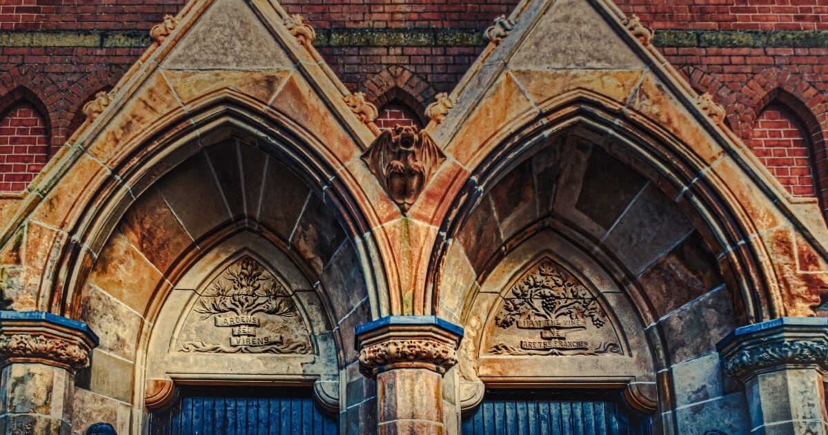 What are 'High Church' and 'Low Church'?