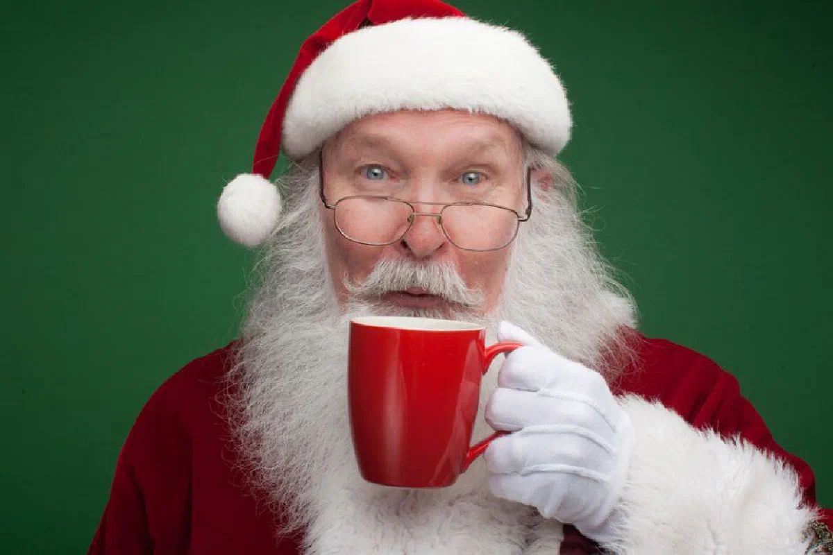 How should parents handle the issue of Santa Claus with their children?
