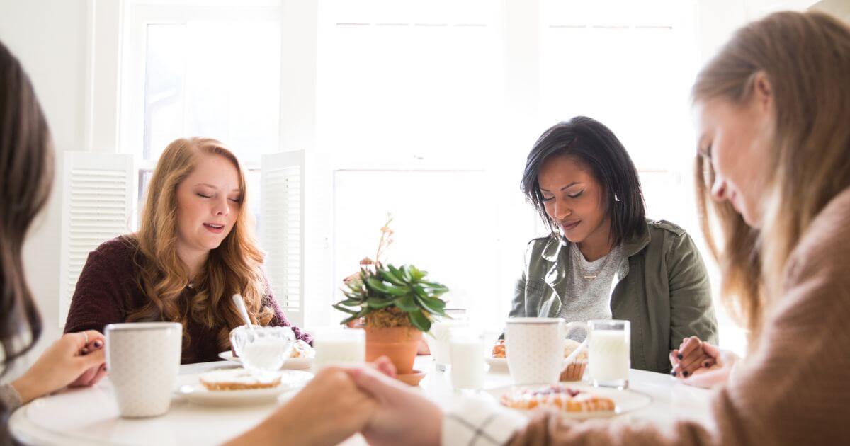 What is the importance of saying grace before we eat?