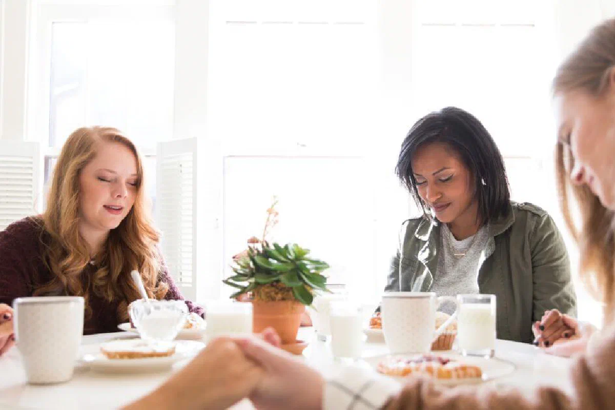What is the importance of saying grace before we eat?