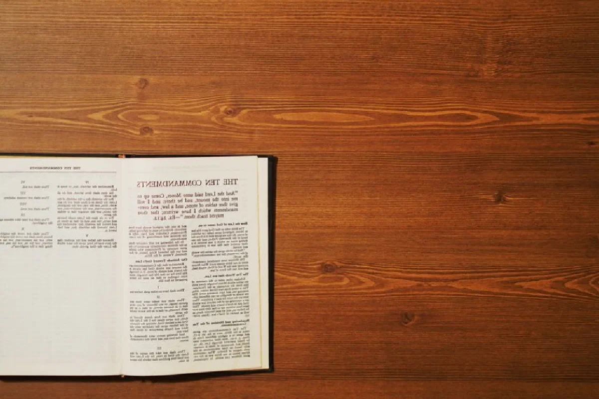 What is the story of The Law Books in the Old Testament?