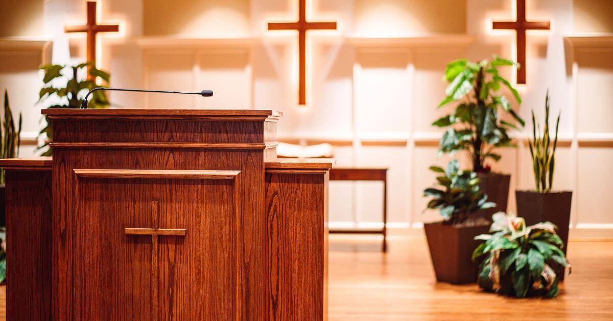 What is a pulpit?