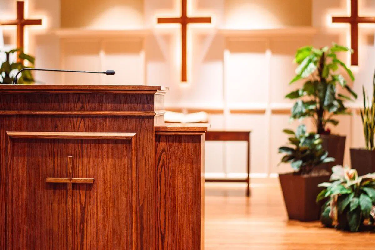 What is a pulpit?
